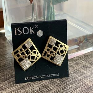 Matt Finish Earrings